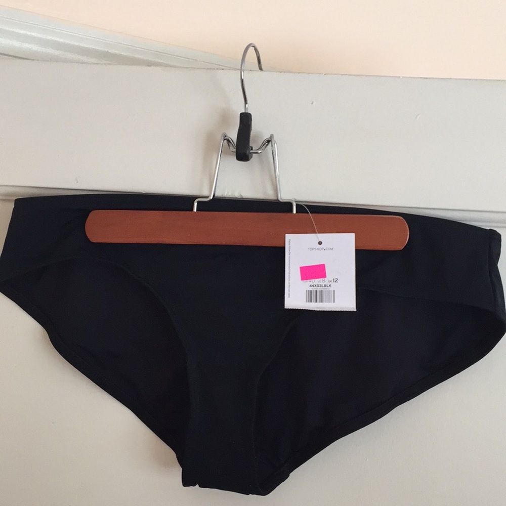 Black bikini bottoms